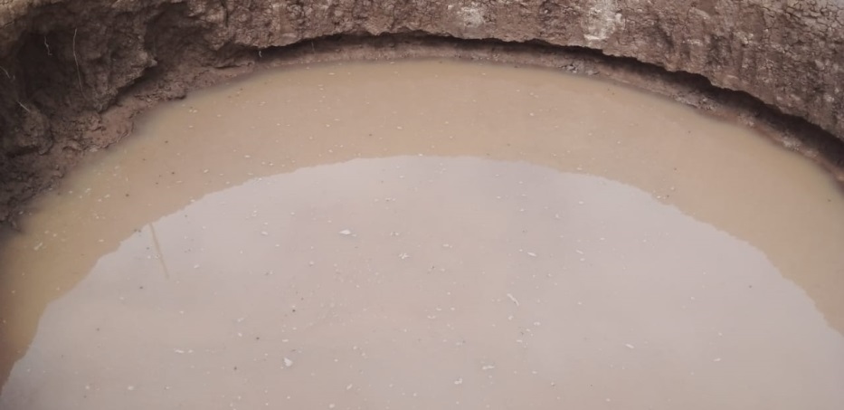 1 Alcio cisterna pozo inundado